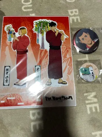 하이큐!! BIG 아크릴 스탠드 네코마 고교 하이큐 위크