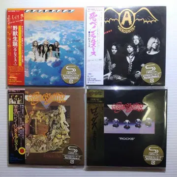 에어로스미스 미니 LP 사양 종이 자켓 SHM-CD 묶음 판매