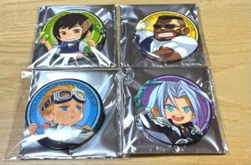 파이널 판타지 7 FF7 최애여행 캔뱃지 JR 도카이 세피로스 세트