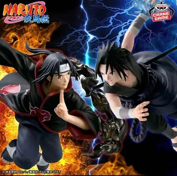 미사용 새상품 NARUTO GIGO 한정판 이타치 사스케 피규어