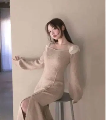 ANDMARY 니트 원피스