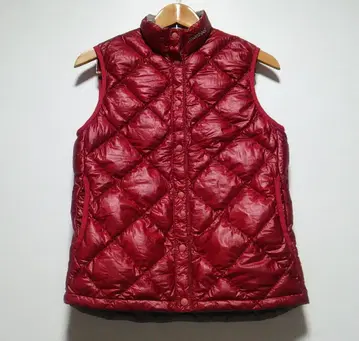 몽벨 경량 U.L. 다운 이너 베스트 다운 베스트 빨간색 여성용 S