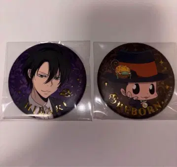 주얼 캔뱃지 리본 히바리 쿄야 퍼블릭 스쿨 REBORN