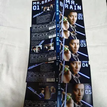 MR.BRAIN DVD 1~5권 완결 기무라 타쿠야