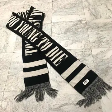 레어 디자인 neighborhood 머플러 바이컬러