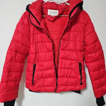 새상품급 Feng Huang 충전솜 블루종 빨간색 빅 사이즈 (XXL)