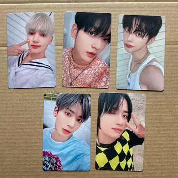 TXT FIGHT OR ESCAPE 중화 특전 2회차 트레이딩 카드 5장