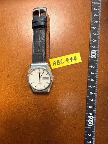 쿼츠 손목시계 실버 다이얼 가죽