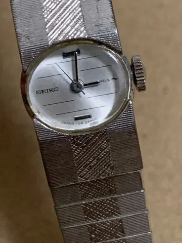 SEIKO 수동 와인딩 시계 1104-7020 스테인리스