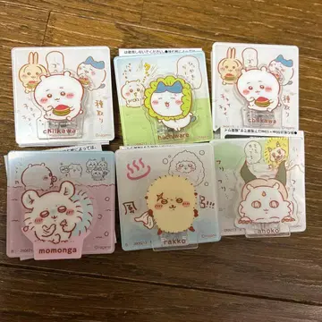 치이카와 아크릴 장면 클립 6개 세트