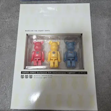 MEDICOMTOY SUPER SONIC 'C@NDY' 베어브릭 미포함
