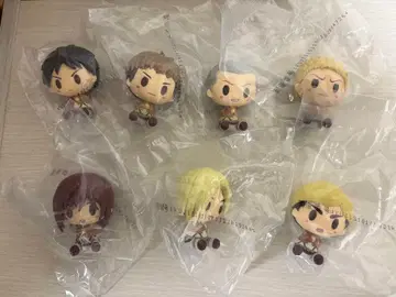 총 7종 세트 쵸코놋코 피규어 제일복권 진격의 거인