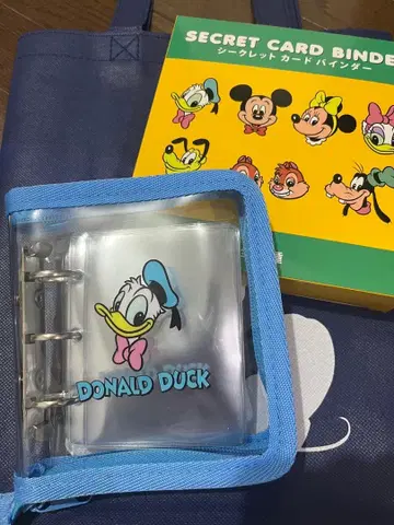 도널드 덕 시크릿 카드 바인더 도널드