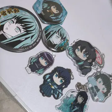 귀멸의 칼날 토키토 무이치로 묶음 판매 캔뱃지 키링