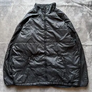 카파 충전솜 나일론 자켓 자수 구제 의류