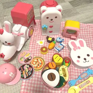 멜짱 토끼 바이크 도시락 냉장고