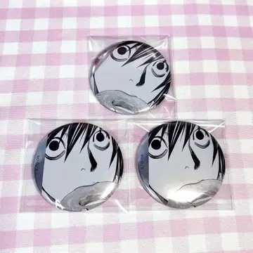 데스노트 전시 L 엘 최애 캐릭터 배지 컬렉션 캔뱃지