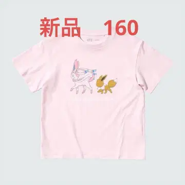 유니클로 이브이 니인피아 UT 포켓몬 T셔츠 160