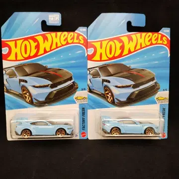 핫휠 포드 머스탱 GTD 카드 전개 2대 SET