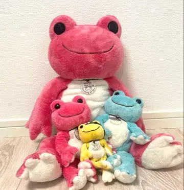 개구리 피클스 봉제 인형 4체 세트