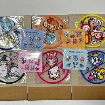 나루미야 캐릭터즈 러버 코스터 씰