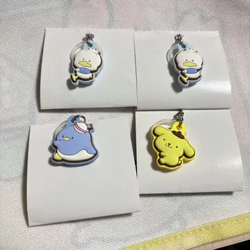 산리오 더블 참 메지루시 액세서리 페클 썸 폼폼푸딩