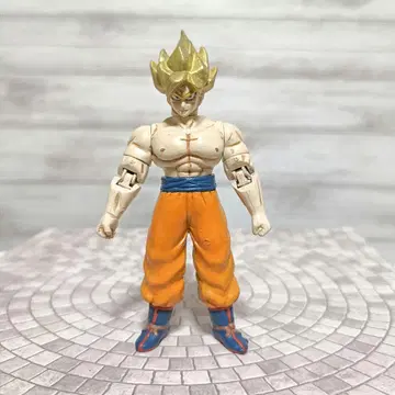 드래곤볼 지우개? 피규어 페인트 제품 슈퍼 사이어인 손오공