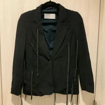 Hussein Chalayan 블랙 테일러드 자켓