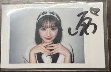 모아스타 카와이 라보메이츠 야마모토 루시아 사인 폴라로이드