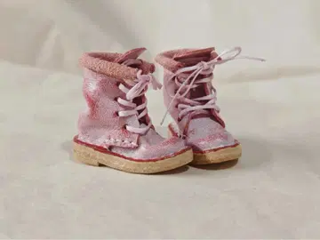 브라이스 아이시돌 가죽 핑크 부츠