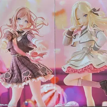 학원 아이돌 마스터 쥬오우 호시미 & 히메사키 리나미 피규어 2종