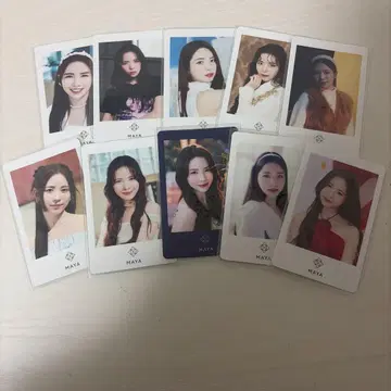 NiZiU 마야 ( MAYA ) 포토 카드 10장 세트