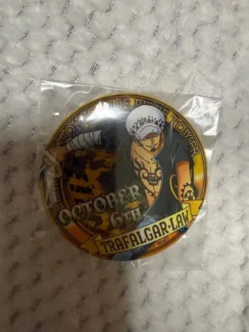 원피스 타워 한정판 로 벌스데이 캔뱃지 2017