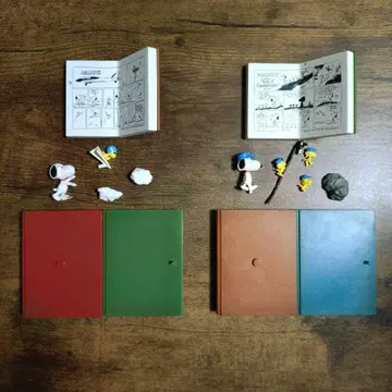 스누피 NANO BOOK WORLD 리멘트 피규어 SNOOPY