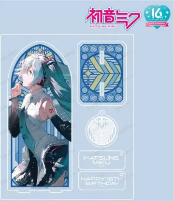 하츠네 미쿠 16th 메인 비주얼 아크릴 스탠드 하츠네 미쿠