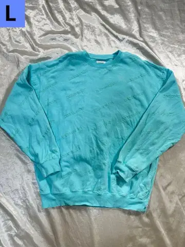 레어 thisisneverthat 자수 로고 맨투맨 코튼