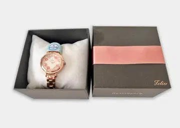 손목시계 핑크 골드 여성용 액세서리 Heartdance 하트 댄스