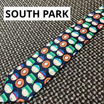 SOUTH PARK 사우스 파크 넥타이 캐릭터 올 패턴 스탠 카일