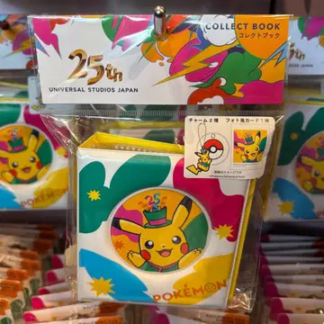 USJ 한정판 피카츄 콜렉트북 포켓몬 25주년