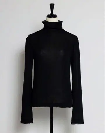 [ 미사용 새상품 bow.a SHEER TURTLE ] 블랙 프리 사이즈