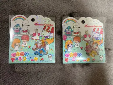 오하지키 씰 프레이크 산리오 [ 2개 세트 ]