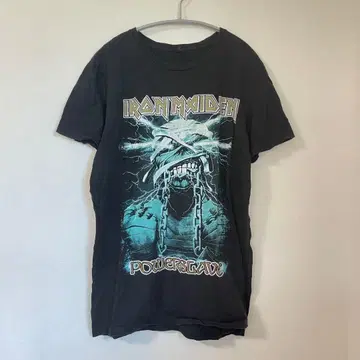 IRON MAIDEN 아이언 메이든 POWERSLAVE 반팔 T셔츠
