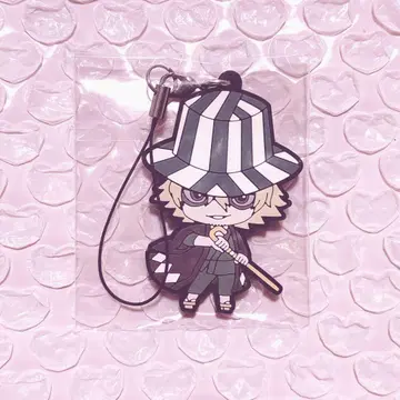 BLEACH 우라하라 키스케 캡슐 러버 마스코트