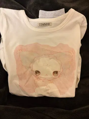 COYSEIO 캐릭터 긴팔 셔츠