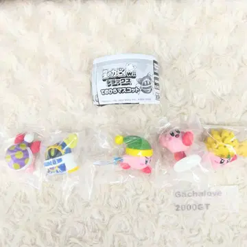 별의 커비 Wii 디럭스 손바닥 마스코트 전 5종 풀 컴프