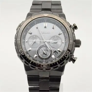 세이코 브라이츠 데이트 8B82-0AB0 크로노그래프 티타늄 남성용