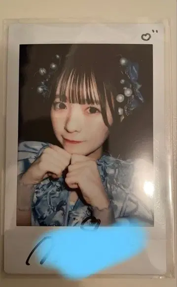 CUTIE STREET 우메다 미유 사인 폴라로이드 카와다메 의상