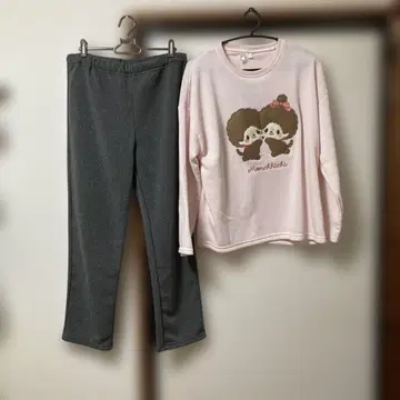 Monchhichi 룸웨어 XL 핑크