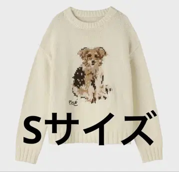 미사용 새상품 THETOE Schloss Dog Knit S 사이즈