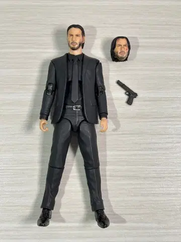 정품 MAFEX 존 윅 피규어 figure 키아누 리브스